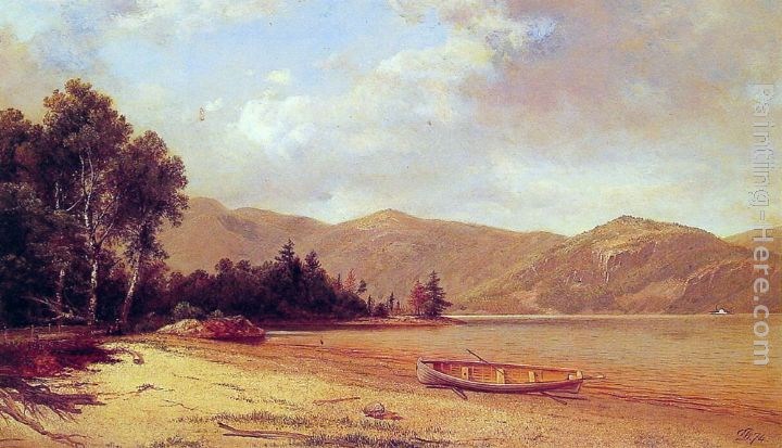 David Johnson View of Dresden, Lake George